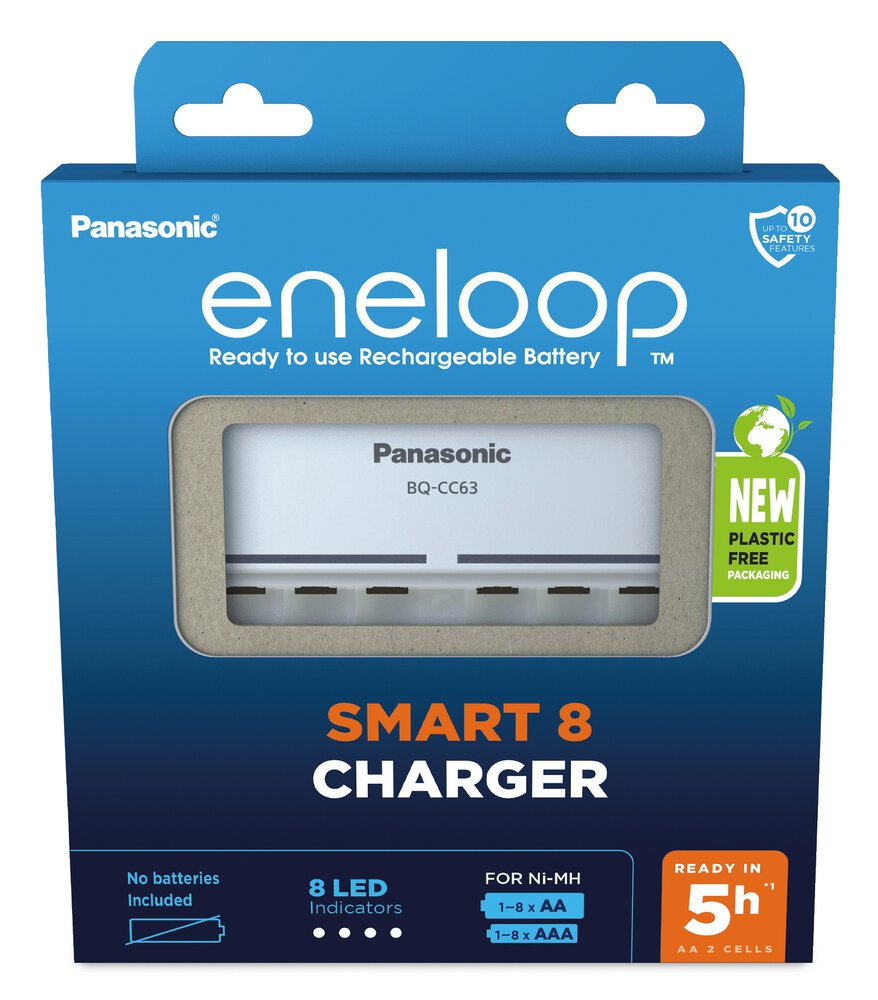 Panasonic Eneloop BQ-CC63E battery charger (carton packaging)