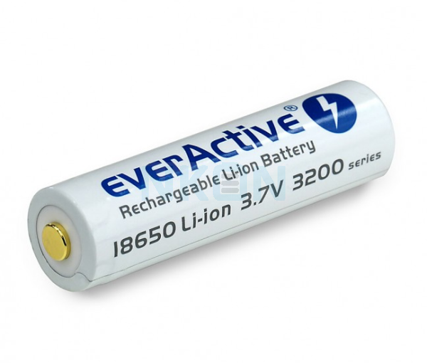 EverActive micro USB 18650 3200mAh (protected) - 7A