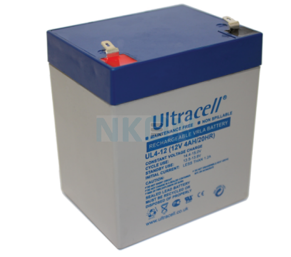 Ultracell UL4-12 12V 4Ah Lead Acid
