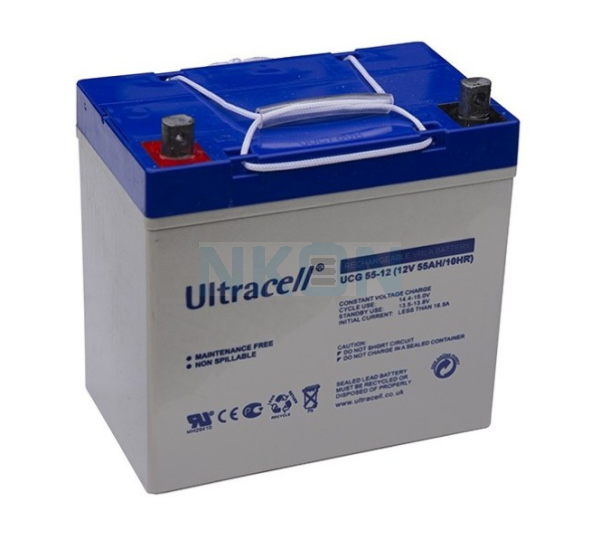 Ultracell UCG55-12 Deep Cycle Gel 12V 55Ah Lead acid