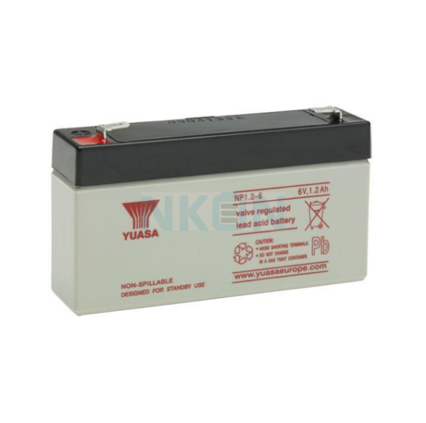 Yuasa 6V 1.2Ah Lead-acid battery
