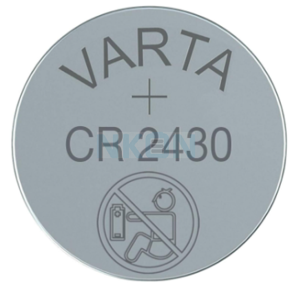 Knapp Batteri Varta 6430 CR2430 CR-2430 ()