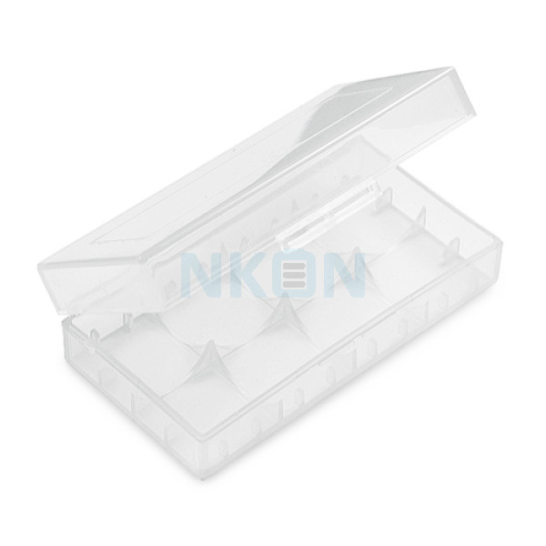 2x 18650 or 4x 18350 battery case WHITE