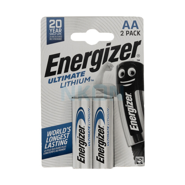 10x AA Energizer Ultimate Lithium L91 - 1.5V - AA / 14500
