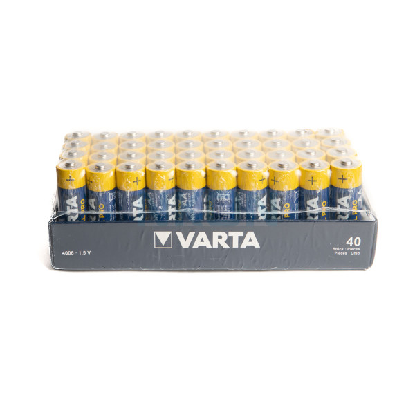 40 AA Varta Industrial Pro - 1.5V