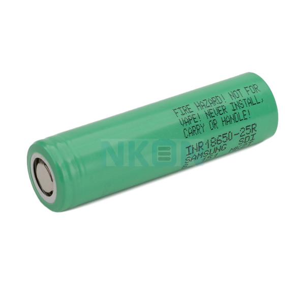 Samsung INR18650-25R 2500mAh - 20A (not in original box)