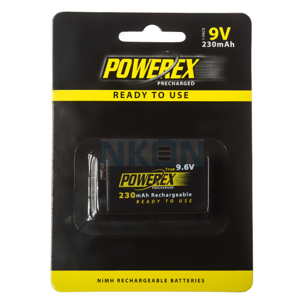 9.6V Powerex Precharged - 230mAh 