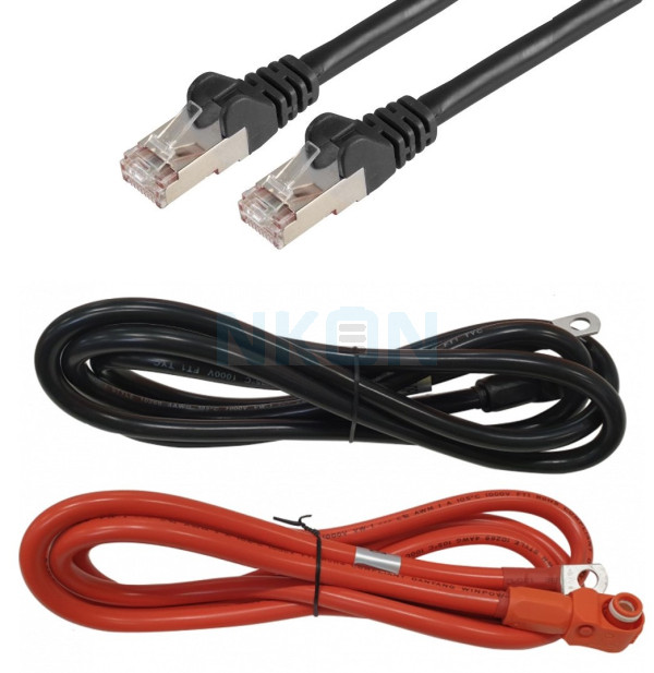 PYLONTECH US2000 / US3000 / US5000 battery cable pack (Power cables + data cables)