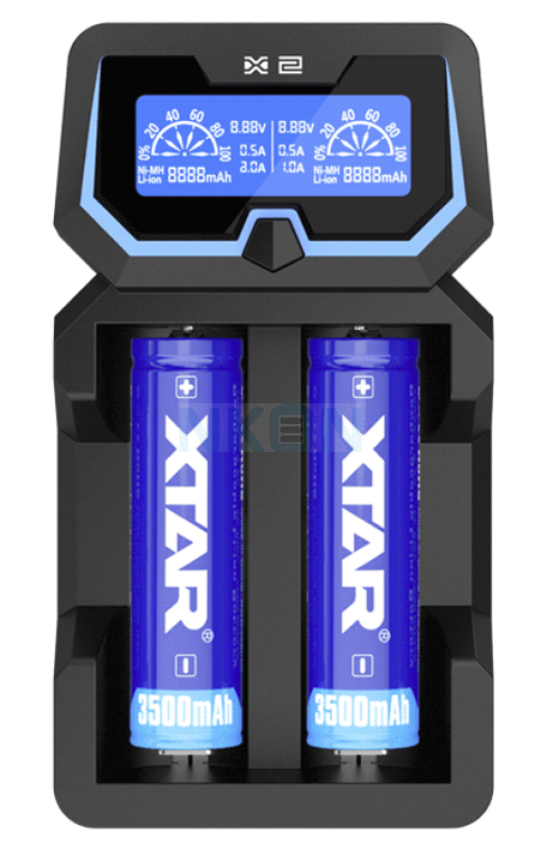 XTAR X2 battery charger