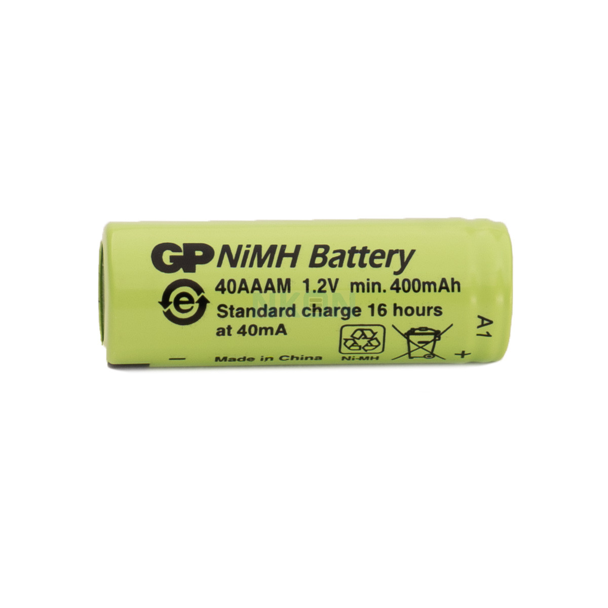4X GP BATTERIE 2/3 AAA 1,2V/400mAh GP40AAAM Micro Batterie Nimh
