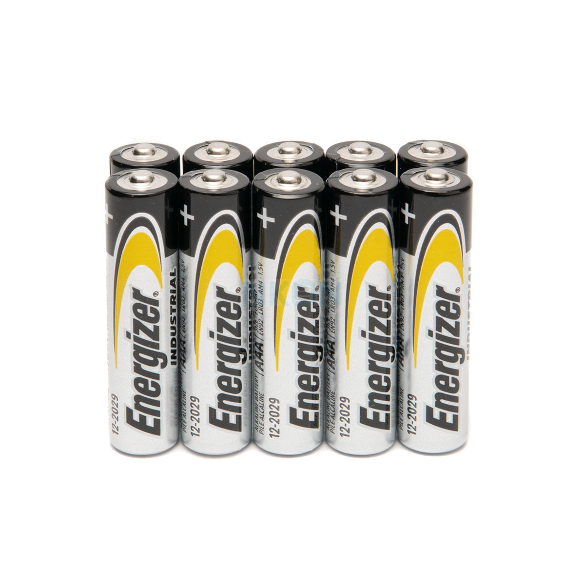 Energizer Industrial AAA LR03 Batteries | Box of 10