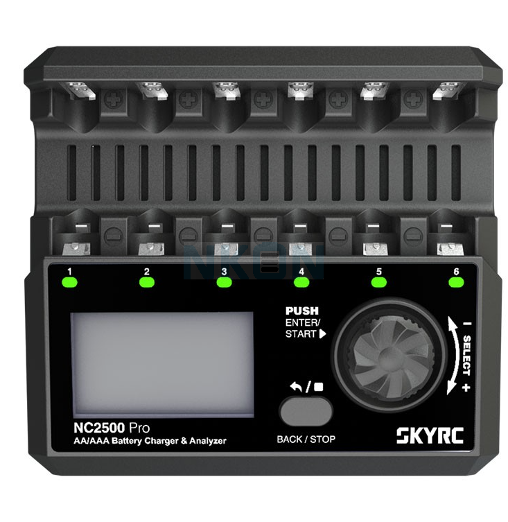 SkyRC NC2500 Pro AA/AAA Battery Charger - NiMH / NiCd - Battery