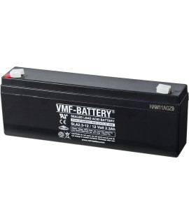 VMF 12V 2.3Ah lead battery