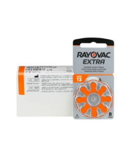 80x 13 Rayovac Extra hearing aid batteries