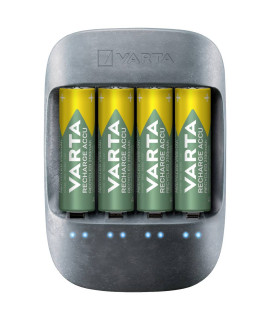 Varta Ecocharger battery charger + 4 AA Varta (2100 mAh)