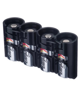 4 D Powerpax Battery case - Black