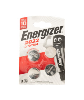4x Energizer CR2032 - 3V