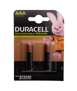 2 AAA Duracell Recharge - 900mAh