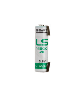 SAFT LS14500 / AA  Lithium with U-tags - 3.6V