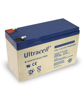 Ultracell UXL7-12 Long life 12v 7Ah Lead acid battery