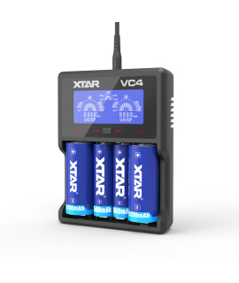 XTAR VC4 battery charger 