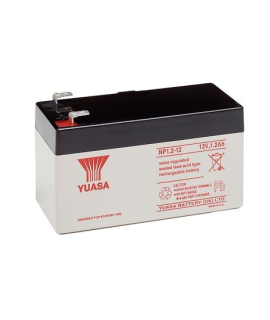 Yuasa 12V 1.2Ah Lead acid battery