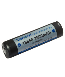 Keeppower 18650 3500mAh (protected) - 10A (Button-top)