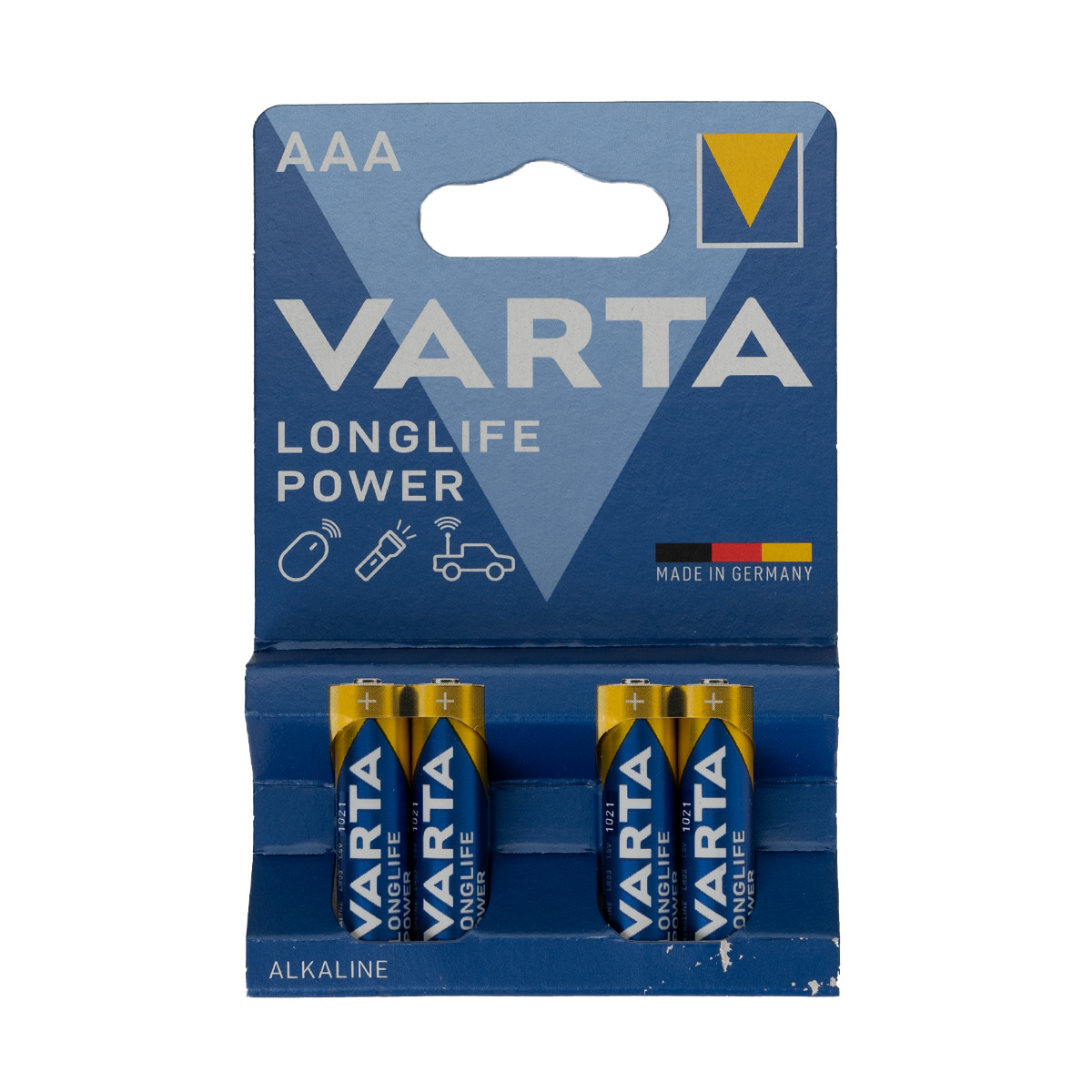 Varta Pile Longlife Power Micro AAA (4 pièces)