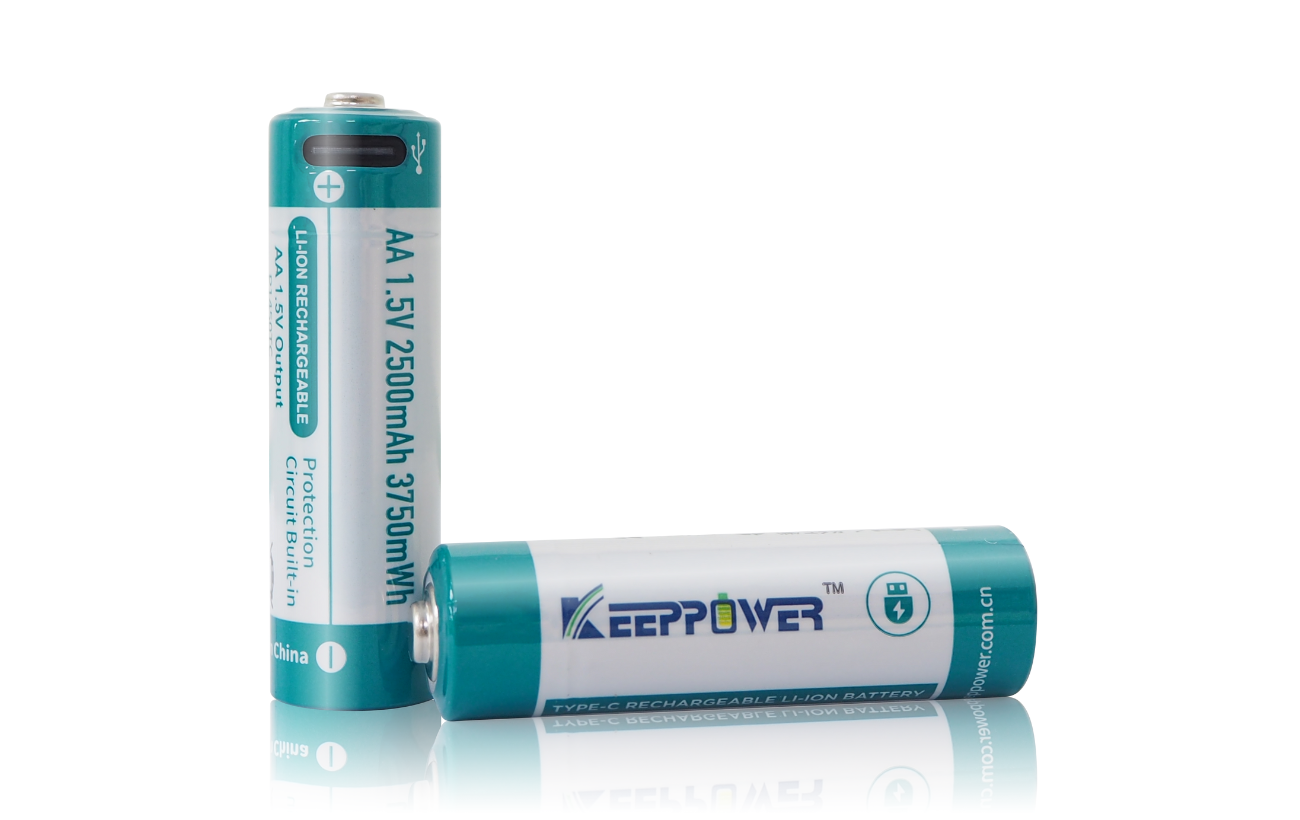 2xKeeppower145002500mAh-2A-USB