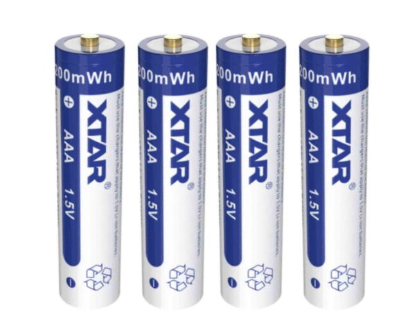 XTAR 4AAA: Batterie Li-ion, AAA (Micro), 1,5 V, lot de 4 chez